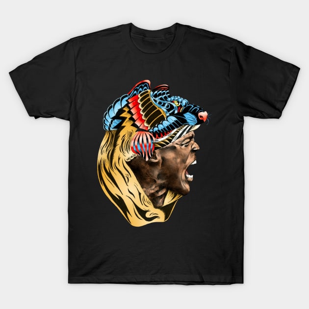 Cam Newton "King of the Jungle" T-Shirt by ThePunkPanther